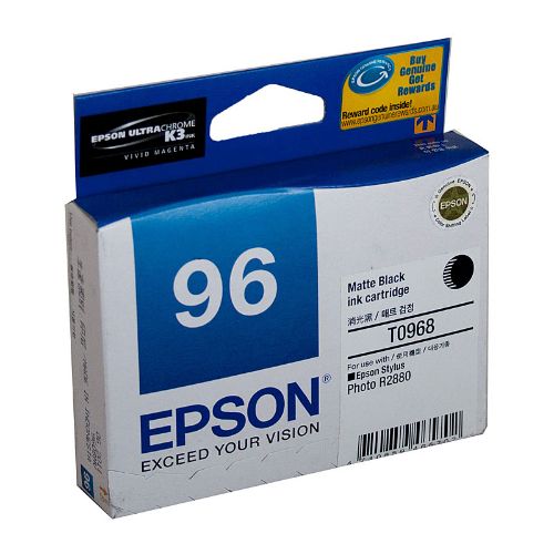 Picture of Epson T0968 Matte Black Ink Cart