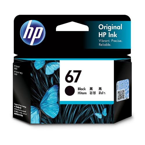 Picture of HP #67 Black Ink 3YM56AA