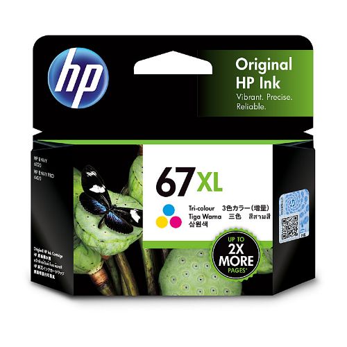 Picture of HP #67XL Tri Col Ink 3YM58AA