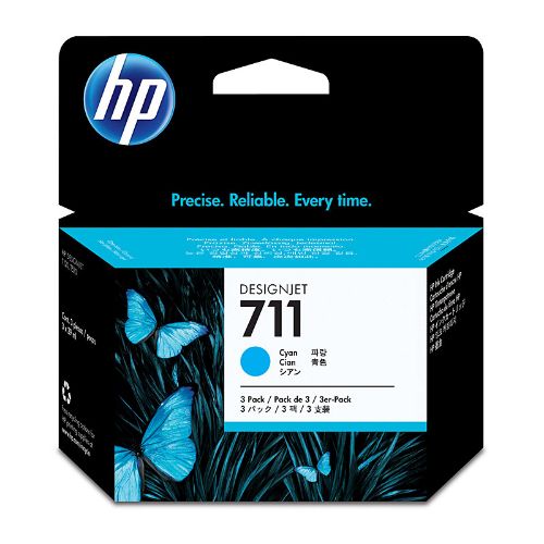 Picture of HP #711 29ml Cyan Ink CZ130A