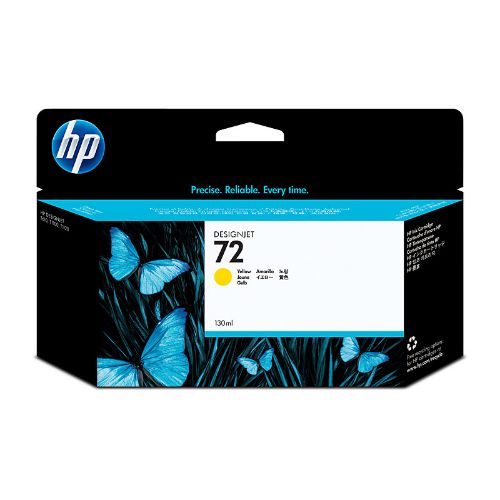 Picture of HP #72 130ml Yellow Ink C9373A