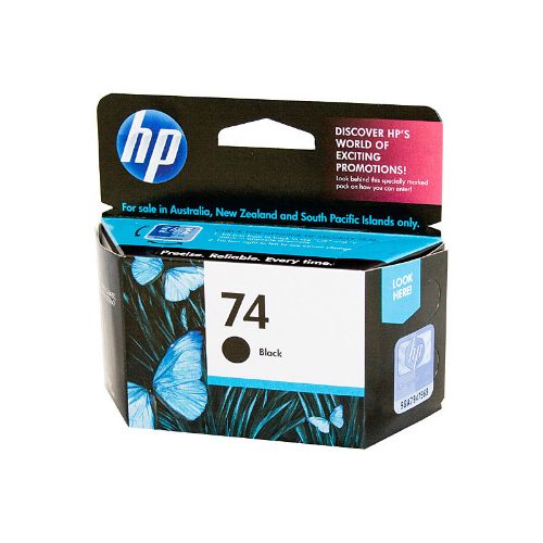 Picture of HP #74 Black Ink Cart  CB335WA