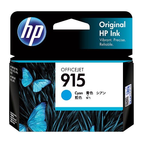 Picture of HP #915 Cyan Ink 3YM15AA