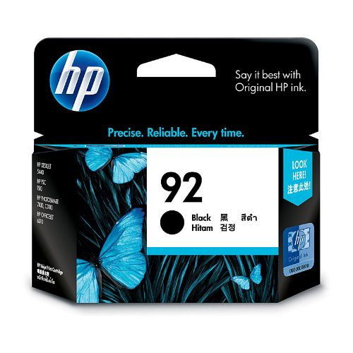 Picture of HP #92 Black Ink Cart C9362WA