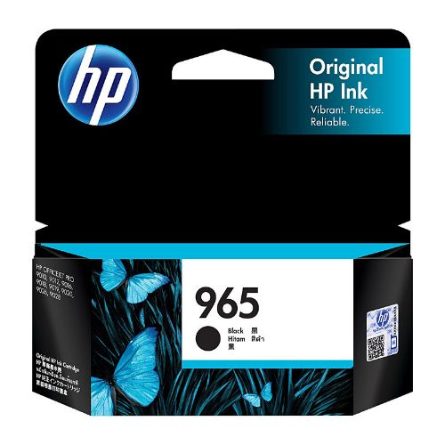 Picture of HP #965 Black Ink 3JA80AA