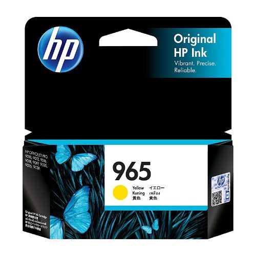 Picture of HP #965 Yellow Ink 3JA79AA