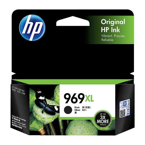 Picture of HP #969XL Black Ink 3JA85AA