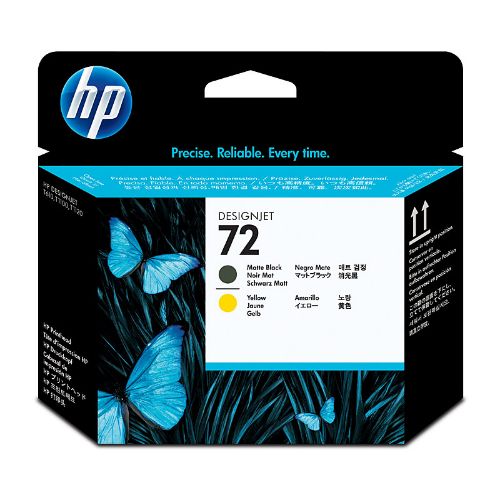 Picture of HP #72 M/BK Yellow P/head C9384A