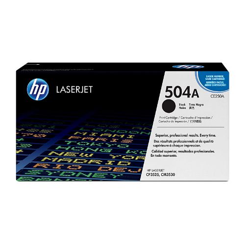 Picture of HP #504A Black Toner CE250A