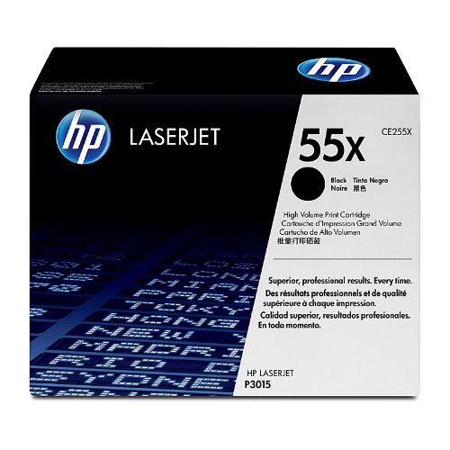 Picture of HP #55X Black Toner CE255X