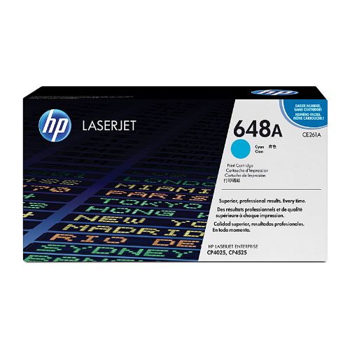 Picture of HP #648A Cyan Toner CE261A