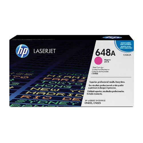 Picture of HP #648A Magenta Toner CE263A