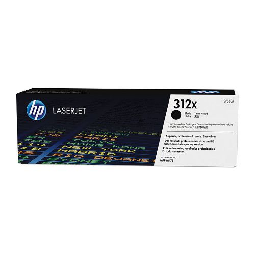 Picture of HP #312X Black Toner CF380X