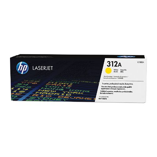 Picture of HP #312A Yellow Toner CF382A