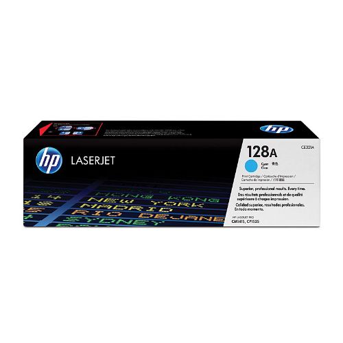 Picture of HP #128A Cyan Toner CE321A