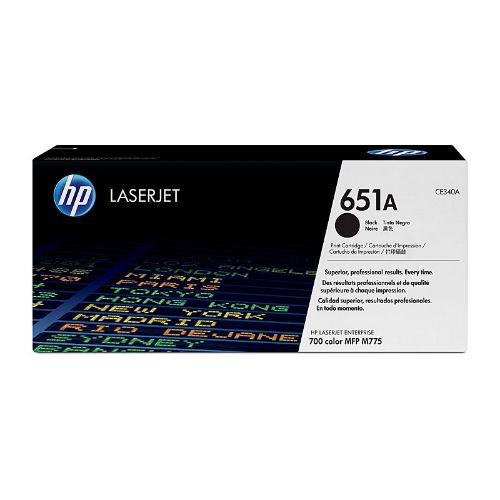 Picture of HP #651A Black Toner CE340A