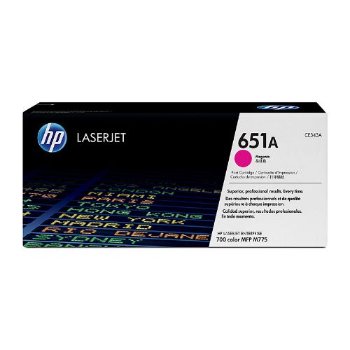 Picture of HP #651A Magenta Toner CE343A