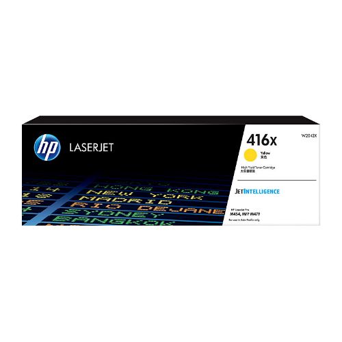 Picture of HP #416X Yellow Toner W2042X