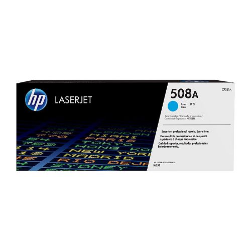 Picture of HP #508A Cyan Toner CF361A