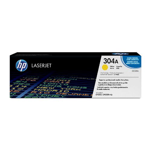 Picture of HP #304A Yellow Toner CC532A