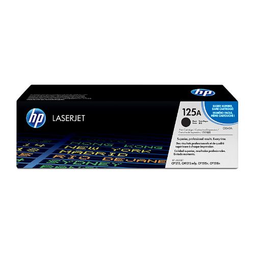 Picture of HP #125A Black Toner CB540A