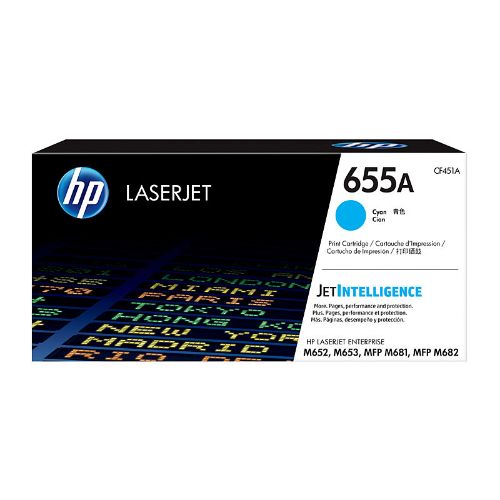 Picture of HP #655A Cyan Toner CF451A