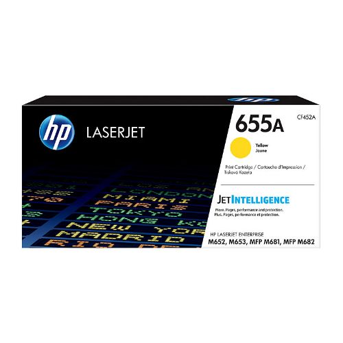 Picture of HP #655A Yellow Toner CF452A