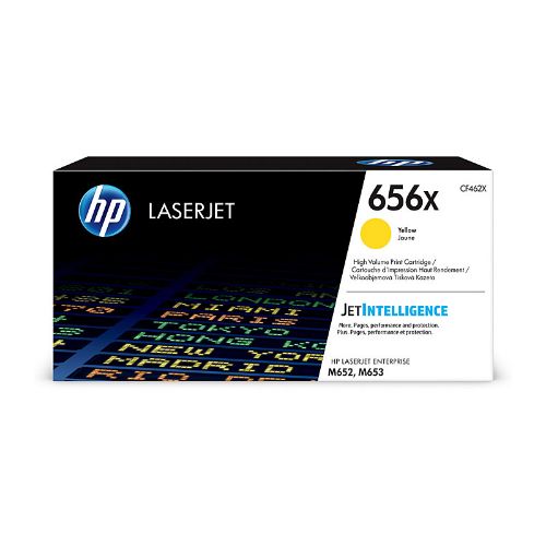 Picture of HP #656X Yellow Toner CF462X