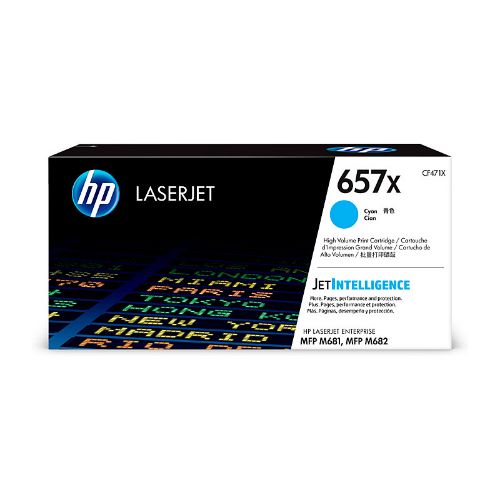 Picture of HP #657X Cyan Toner CF471X