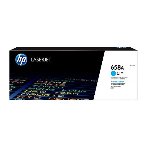 Picture of HP #658A Cyan Toner W2001A