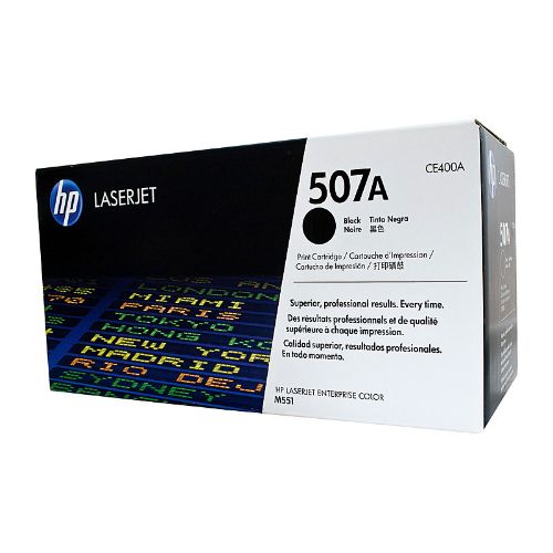 Picture of HP #507A Black Toner CE400A