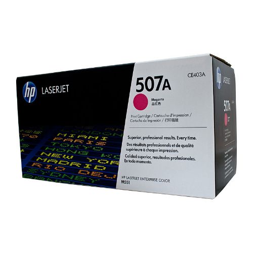 Picture of HP #507A Magenta Toner CE403A