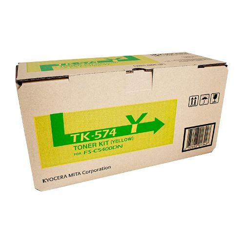 Picture of Kyocera TK574 Yellow Toner