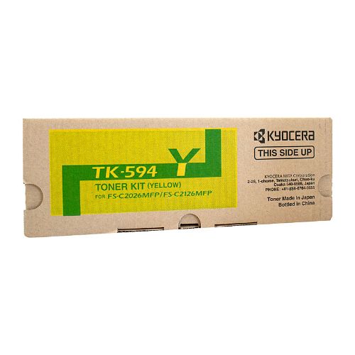 Picture of Kyocera TK594 Yellow Toner