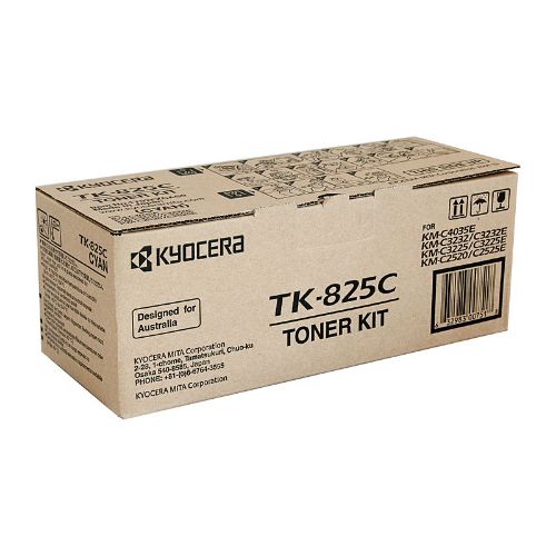 Picture of Kyocera TK825 Cyan Toner