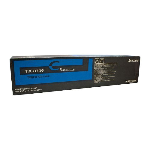 Picture of Kyocera TK8309C Cyan Toner