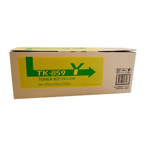 Picture of Kyocera TK859 Yellow Toner