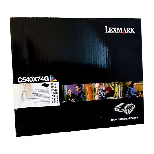 Picture of Lexm C540X74G Bk/Col Image Kit