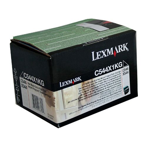 Picture of Lexm C544X1KG Black Toner