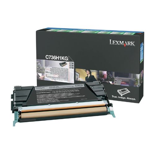 Picture of Lexmark C736 Black High Yield Toner