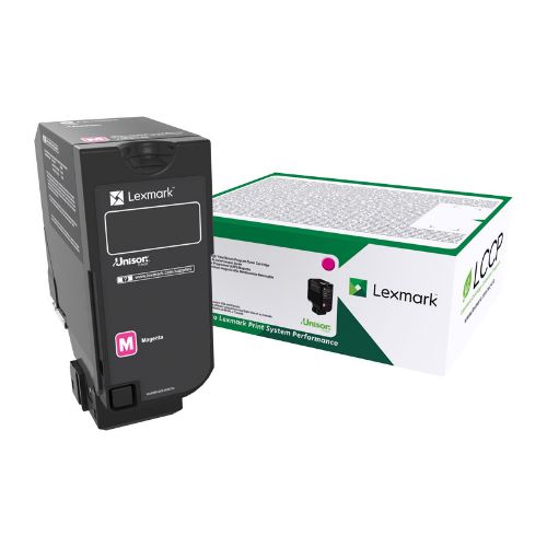 Picture of Lexm 74C60M0 Magenta Toner