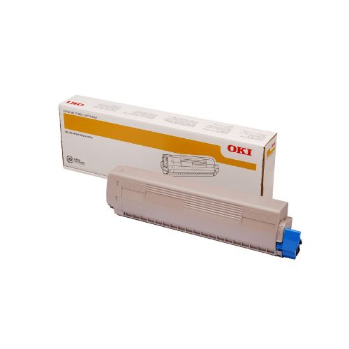 Picture of Oki MC873 Yellow Toner