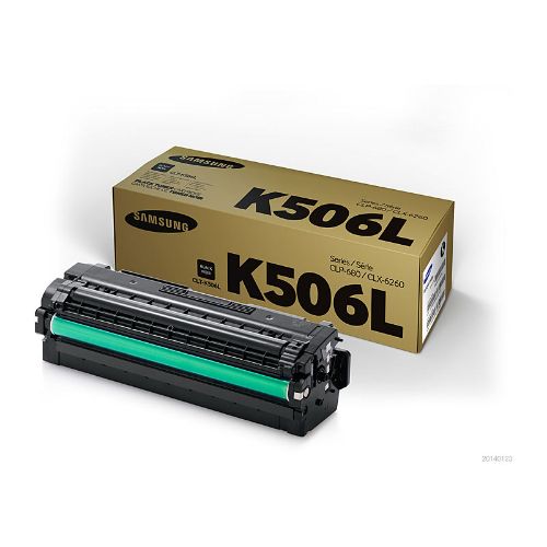 Picture of Samsung CLTK506L Black Toner