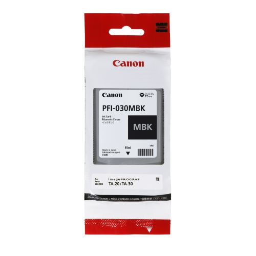 Picture of Canon PFI030 Matte Black Ink