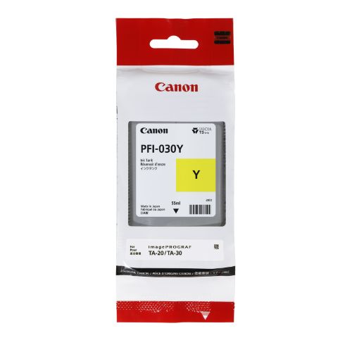 Picture of Canon PFI030 Yellow Ink