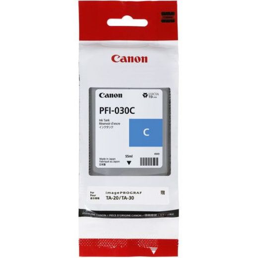 Picture of Canon PFI030 Cyan Ink