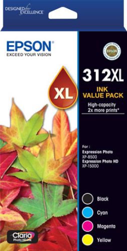 Picture of Epson 312XL CMYK Colour Pack