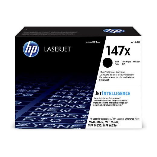 Picture of HP #147X Black Toner W1470X