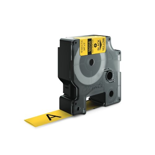 Picture of DYMO Rhino H/S Lbl 19mm Yellow
